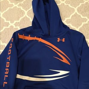 Under Armour boys football hoodie sweatshirt